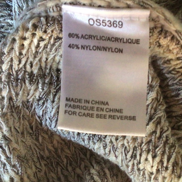 Ladies Cream Mix Knit Pullover Sweater Size M - Picture 12 of 13